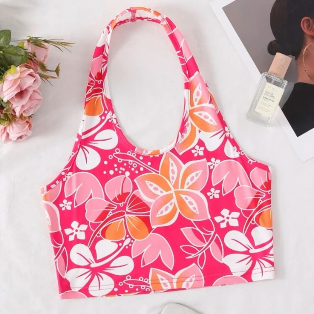 One piece halter